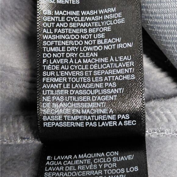 The North Face Womens Jacket XXL Gray Canyon Flats Fleece Full Zip Active NWT - Picture 11 of 11